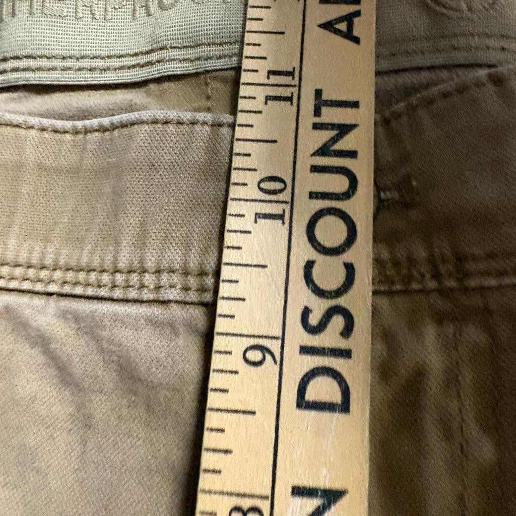 Weatherproof Vintage Mens Pants 40x32 Honey Brown Stretch Utility Canvas Cargo
