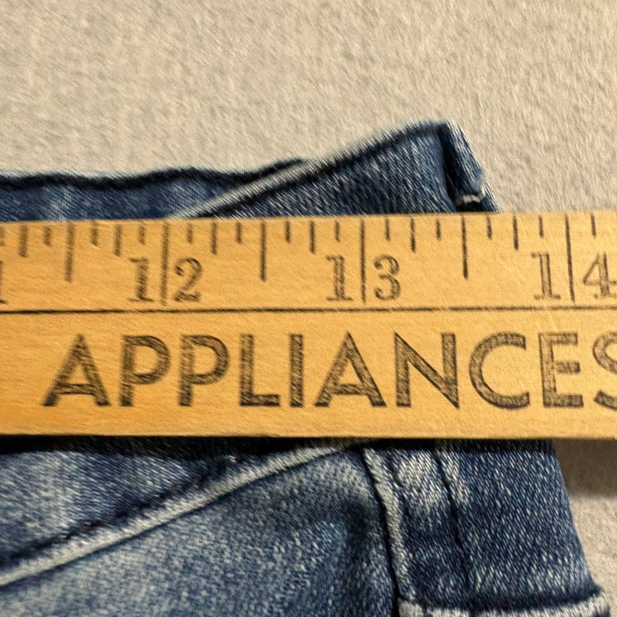 Rise Supply Co Flare Jeans Womens Size 5 Medium Wash Stretch Denim High Rise
