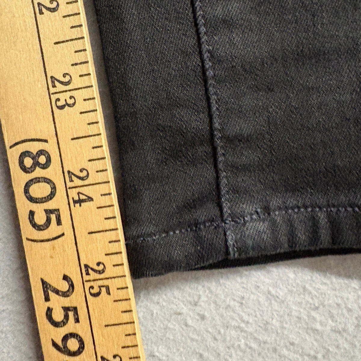 Madewell 9 Inch High Rise Skinny Jeans Womens 24S Black Denim Stretch