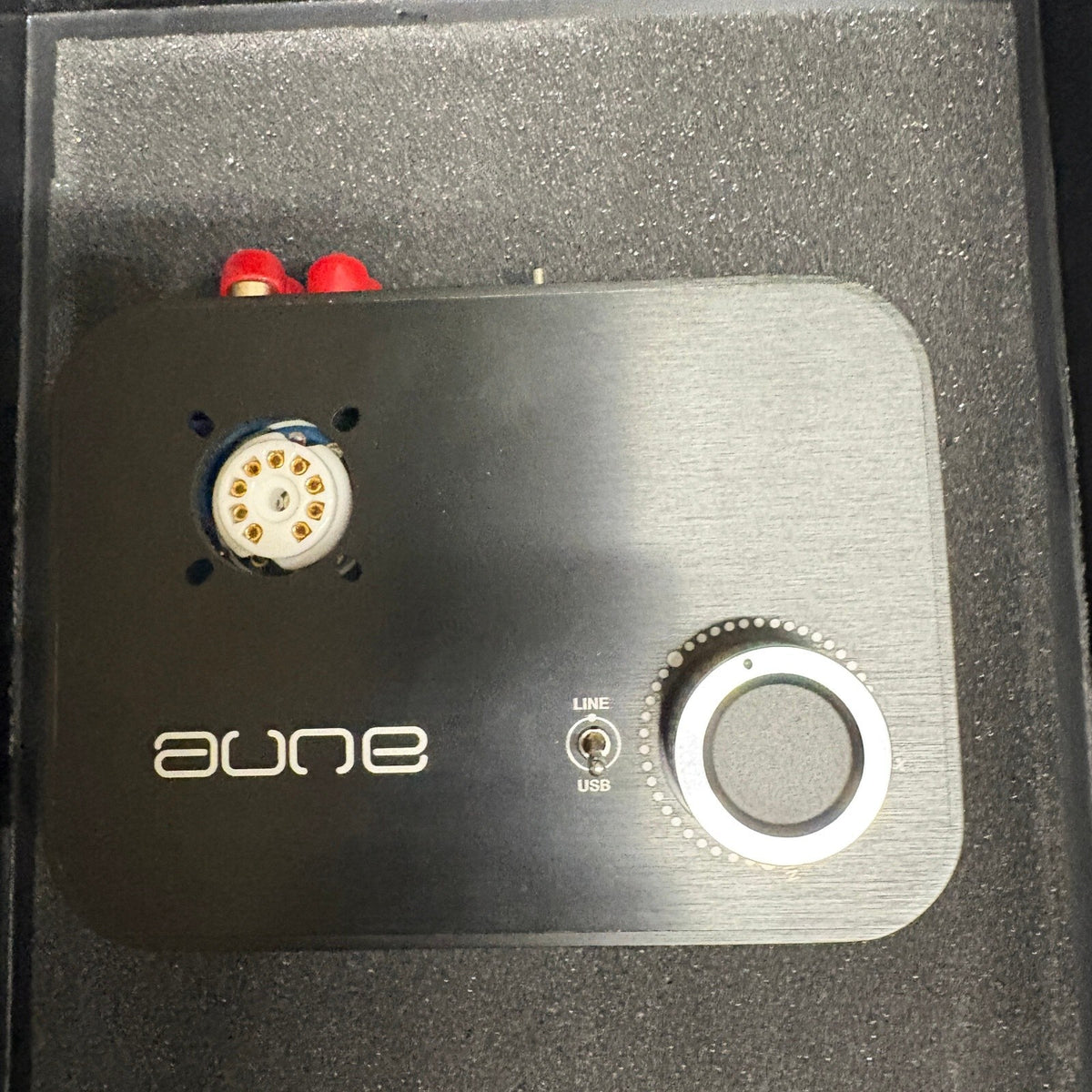 Aune T1 MK2 24Bit Tube USB DAC Headphone Amplifier Black Audio Amp Boxed