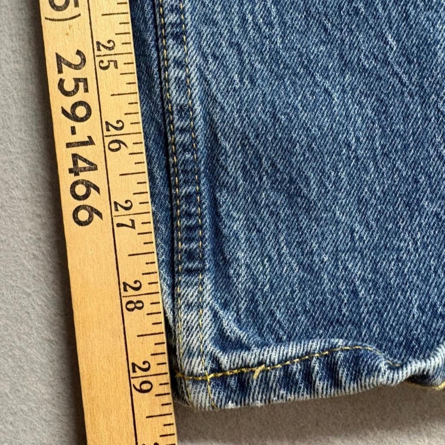 Free Assembly Modern Straight Jeans Womens 29x30 Medium Wash Stretch Denim