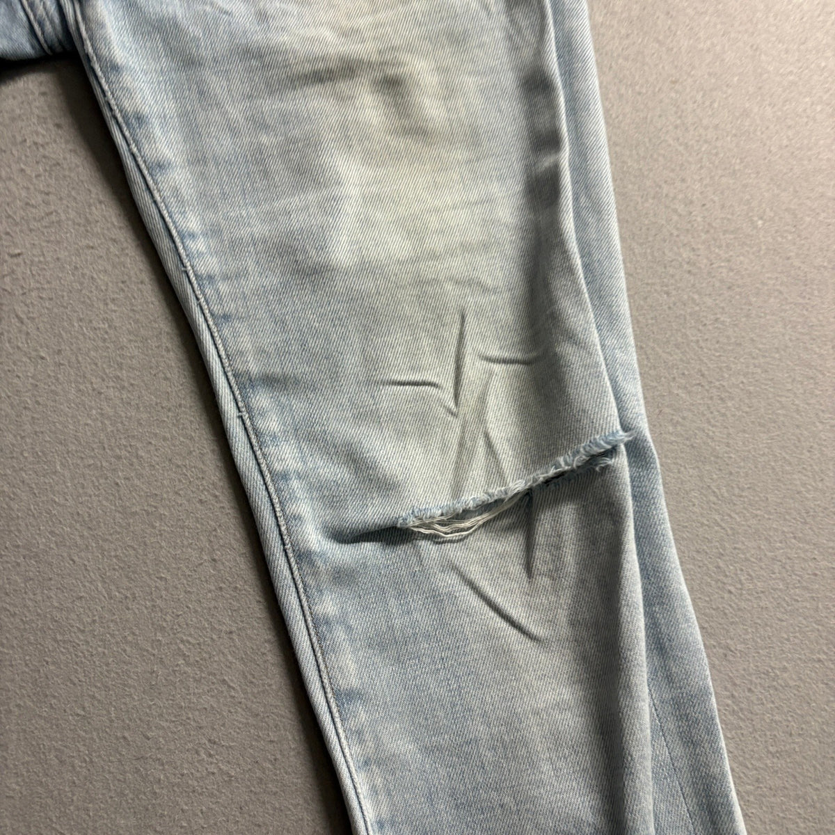 Frame Denim L'Homme Skinny Jeans Mens 30 Light Wash Distressed Blue Turkey