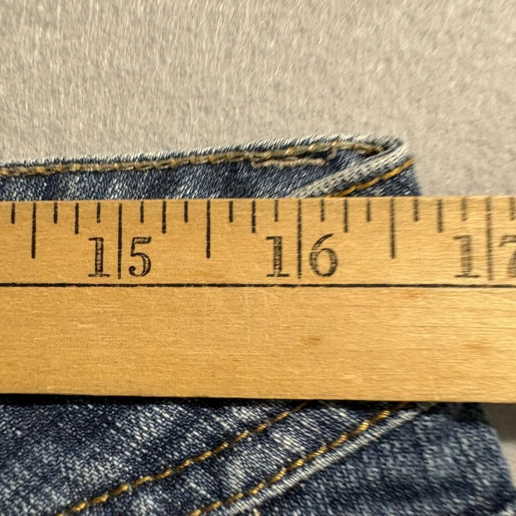 Bitten Sarah Jessica Parker Jeans Womens 12R Blue Denim Straight Leg Stretch