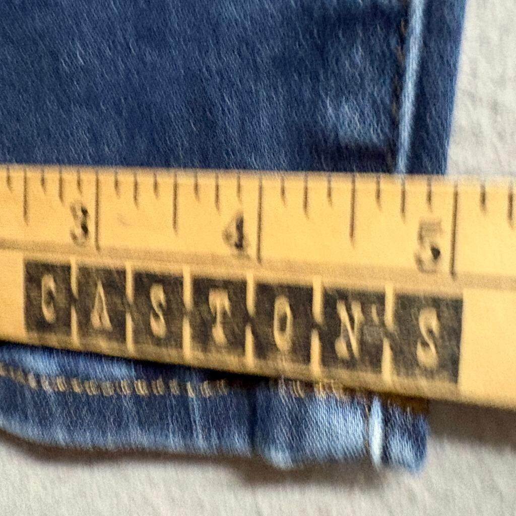 Madewell 10 High Rise Skinny Jeans Womens 27 Blue Denim Stretch Tencel Blend