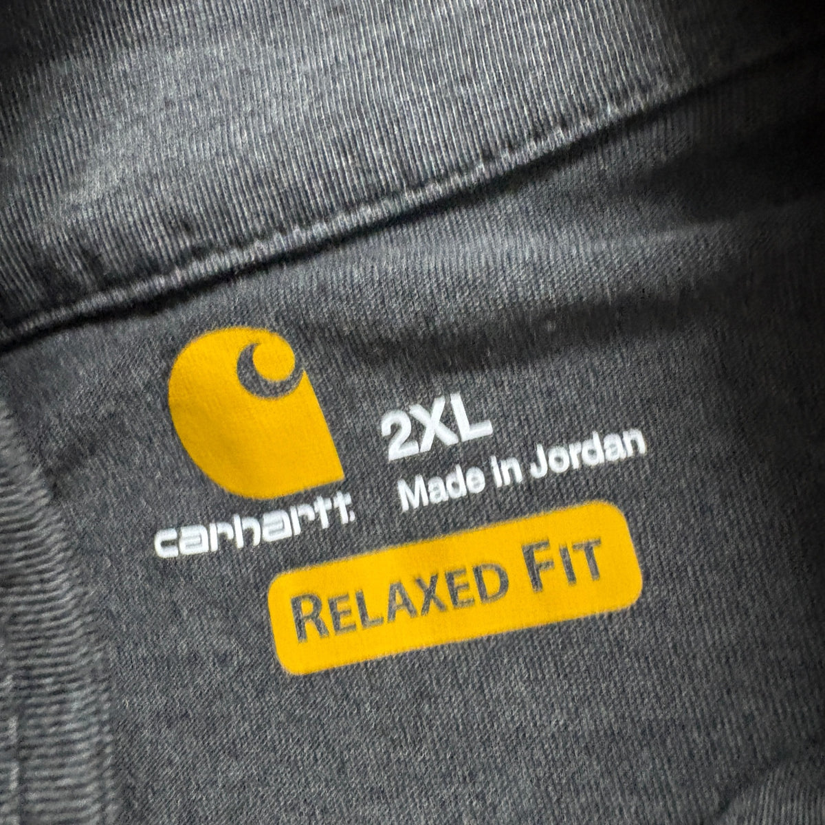 Carhartt Force Extremes 1/4 Zip Pullover Mens 2XL Gray Relaxed Fit Active Top