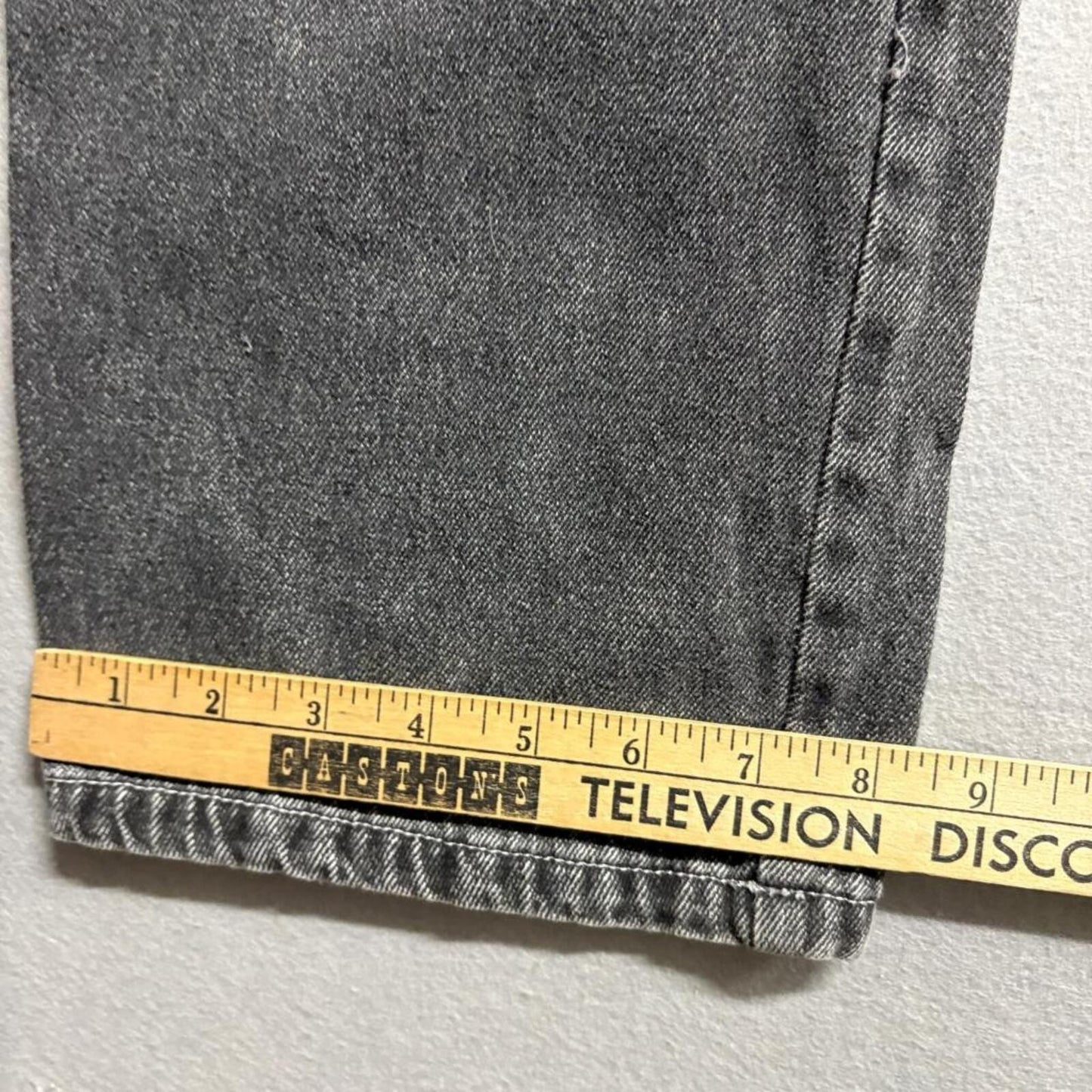 RSQ Cargo Jeans Womens 23 Black Acid Wash High Rise Carpenter Denim Utility