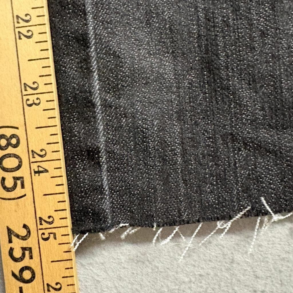 Gloria Vanderbilt Amanda Jeans Womens 10 Long Black Denim High Rise Raw Hem