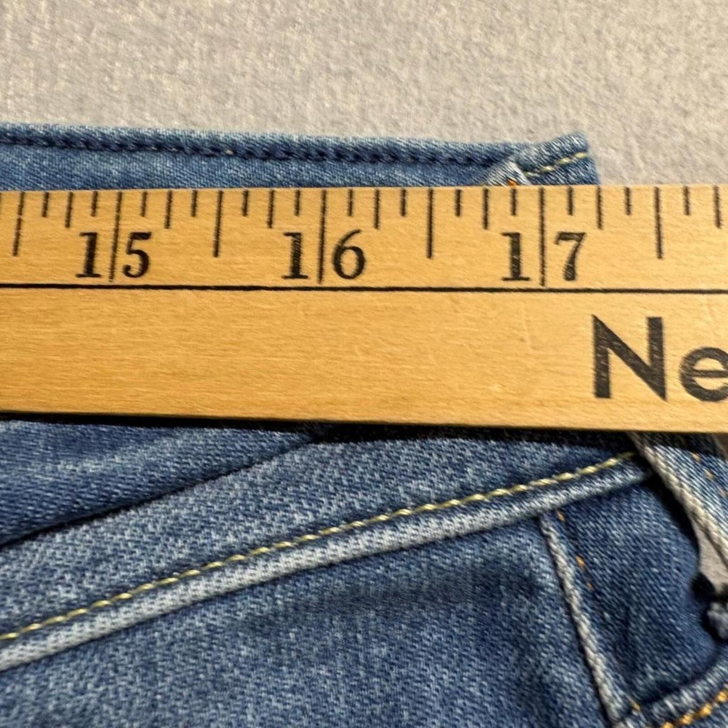 True Religion Casey Super Skinny Jeans Womens 32 Low Rise Blue Denim Stretch