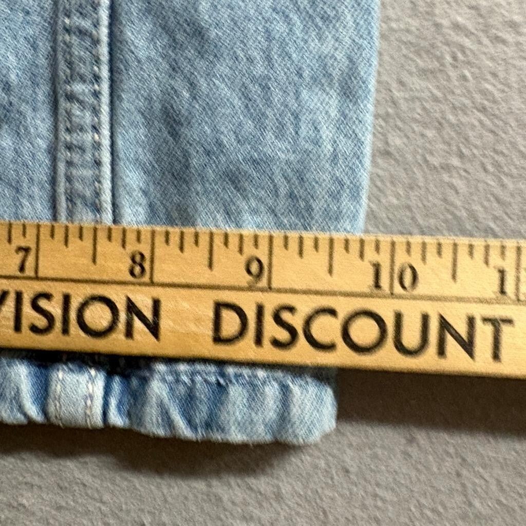 Hollister Low-Rise Baggy Jeans Womens 00R W24 Light Wash Blue Denim Y2K Style