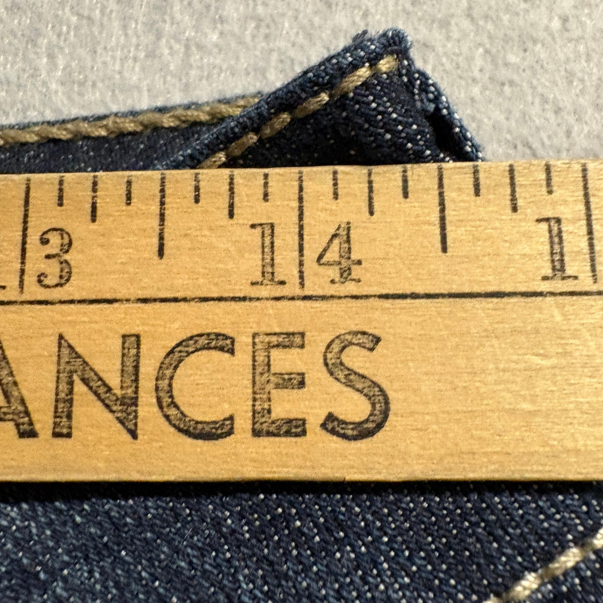 Paris Blues Jeans Womens Size 7 Dark Wash Straight Leg Stretch Denim Blue Pants