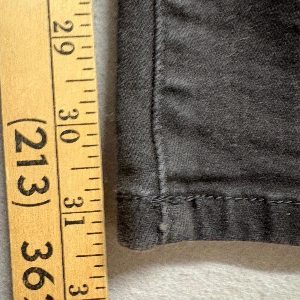 Hart N Dagger Women Black Bootcut Jeans Size 26 Made in USA Stretch Denim