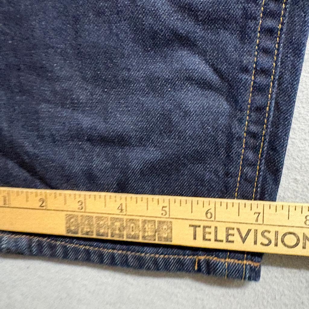 London Brigade Italian Premium Fabric Jeans Mens 38 Dark Wash Stretch Denim