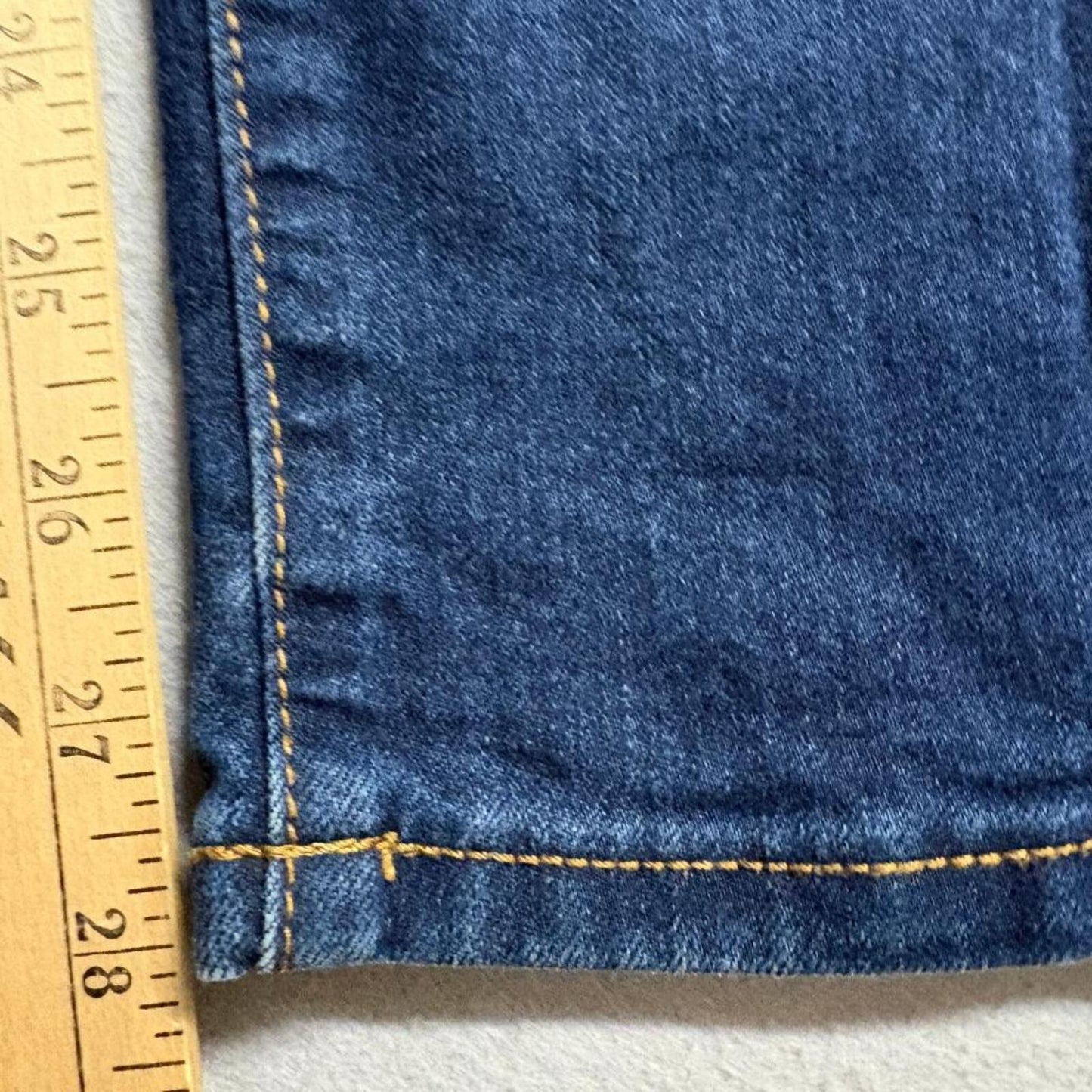 The Childrens Place Girls Skinny Jeans Size 16 Blue Denim Stretch Adjustable