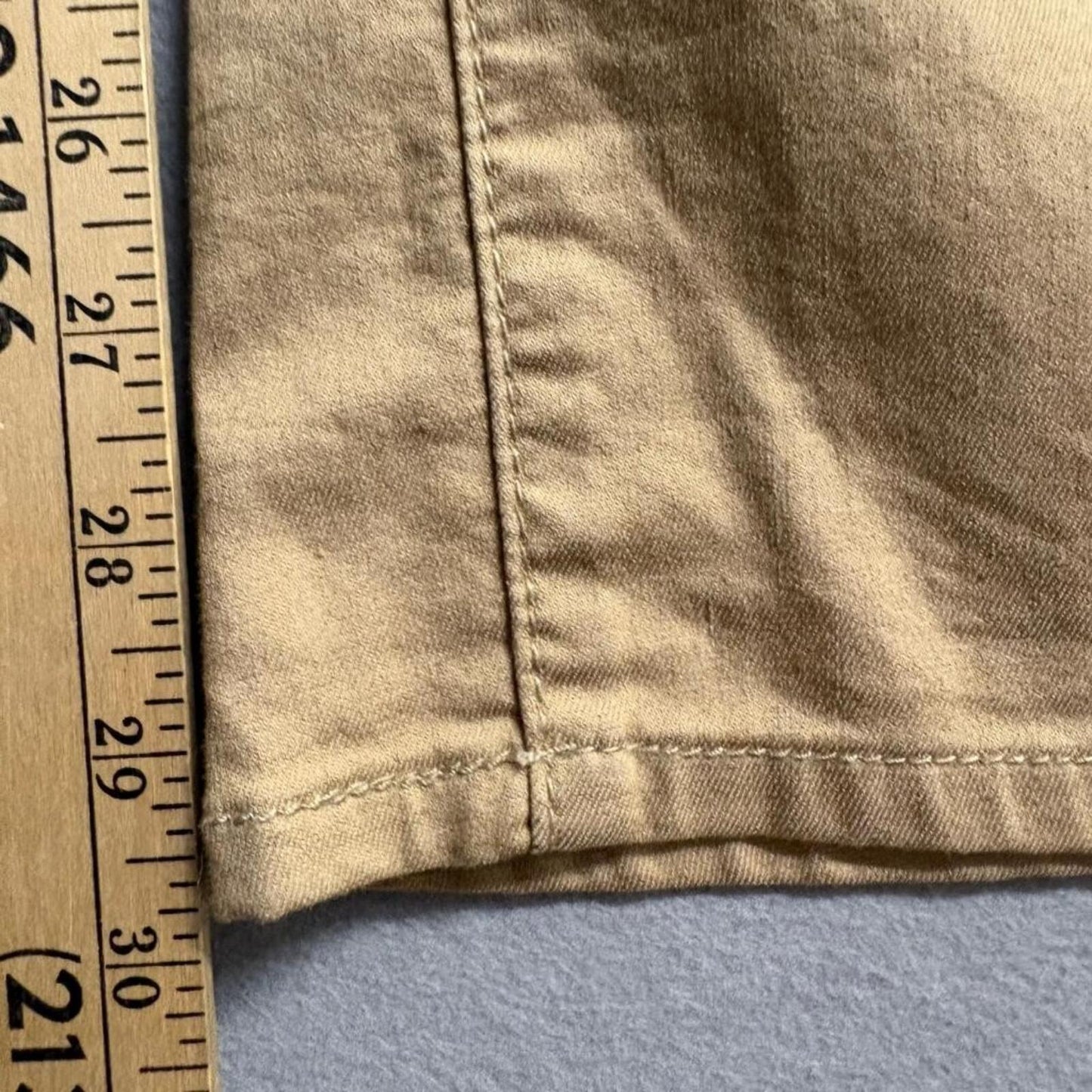 VIP Jeans Womens Cargo Pants Size 13/31 Khaki Brown Y2K Utility Wide Leg Stretch