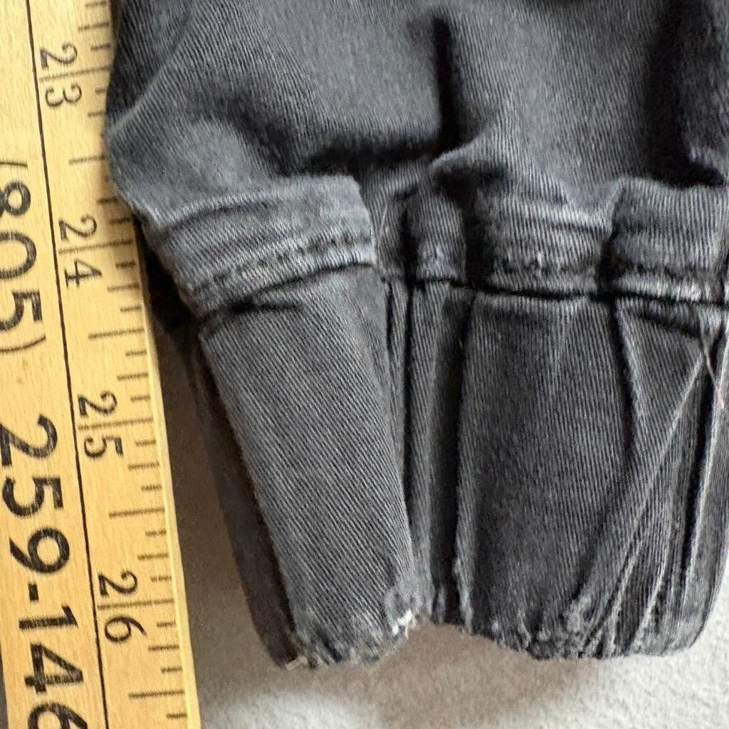 Hot Topic Cargo Jogger Pants Womens XS Black High Rise Elastic Waist Utility