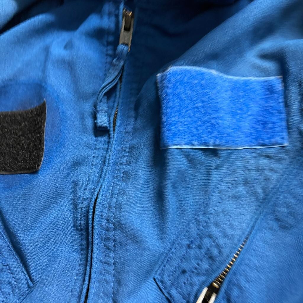 Gibson and Barnes Nomex Flight Suit Blue Size 46 Regular  Pilot Jumpsuit