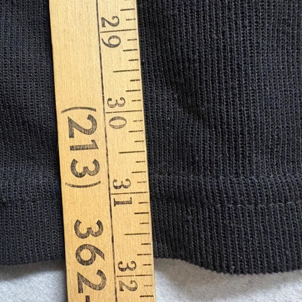 Vintage Fila Polo Shirt Mens XL Black Cotton Short Sleeve Made in USA