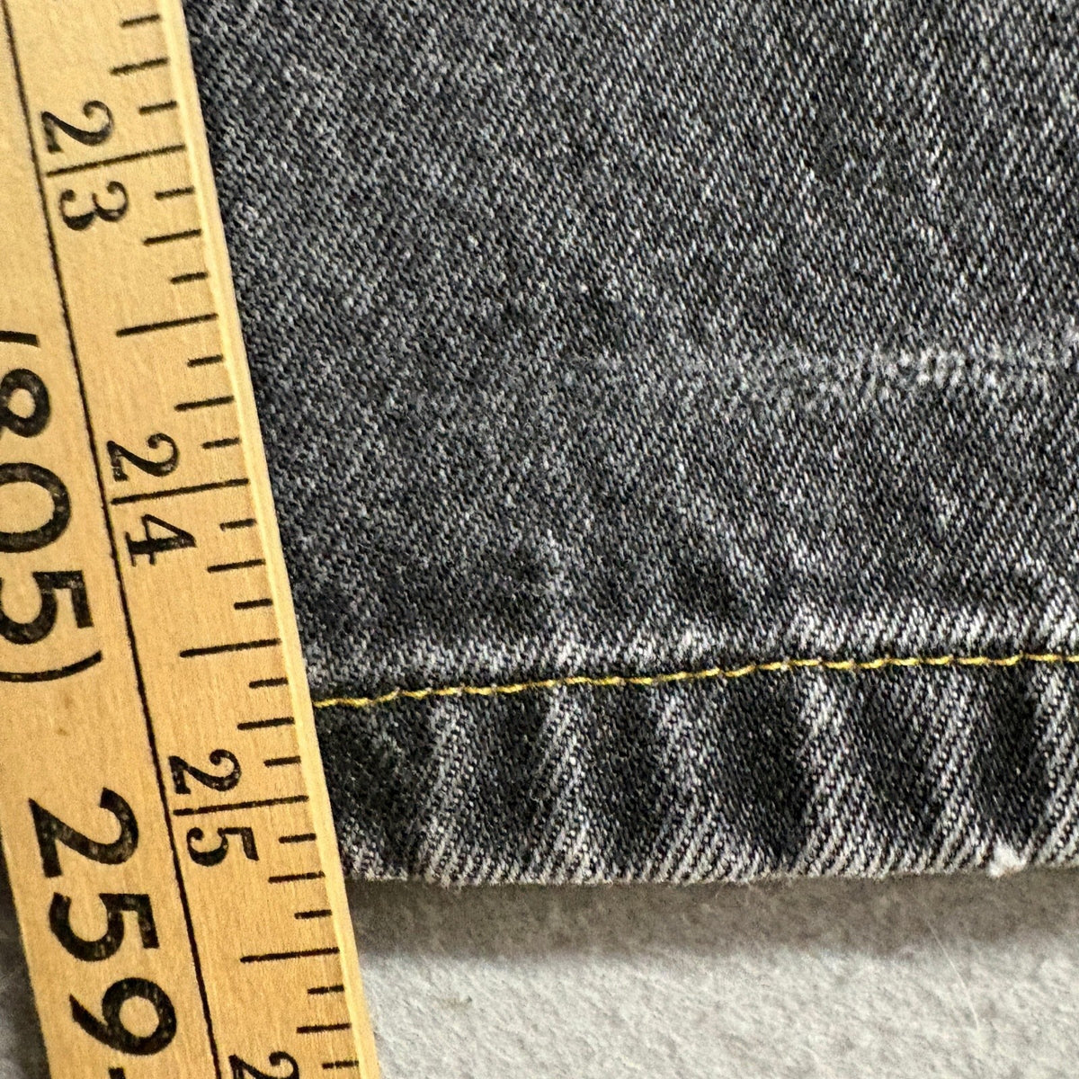 Levi's 501 Original Fit Jeans Mens 34x34 Grey Black Denim Button Fly Pants