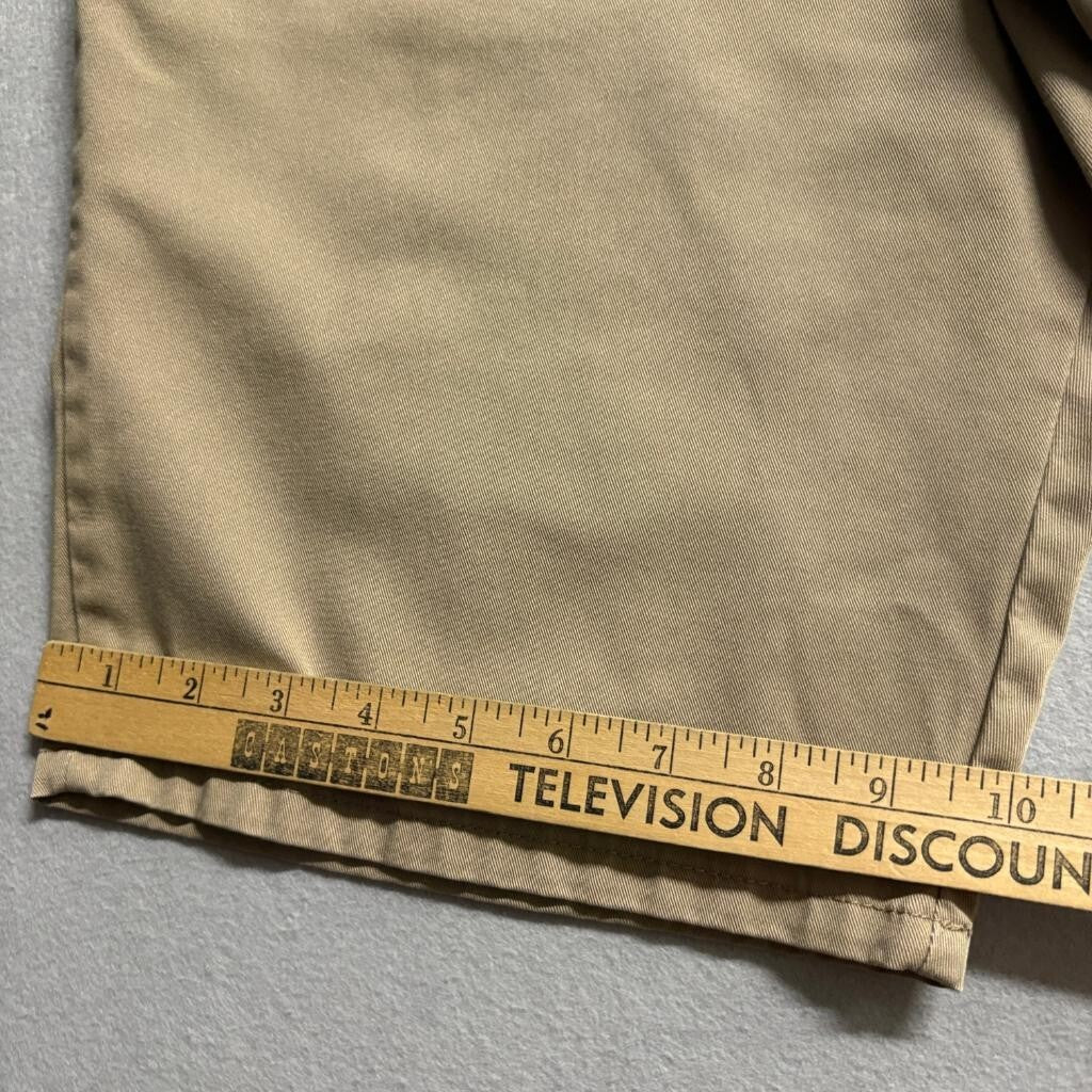 Volcom Frickin Modern Chino Shorts Mens 32 Khaki Tan Stretch Skate Casual