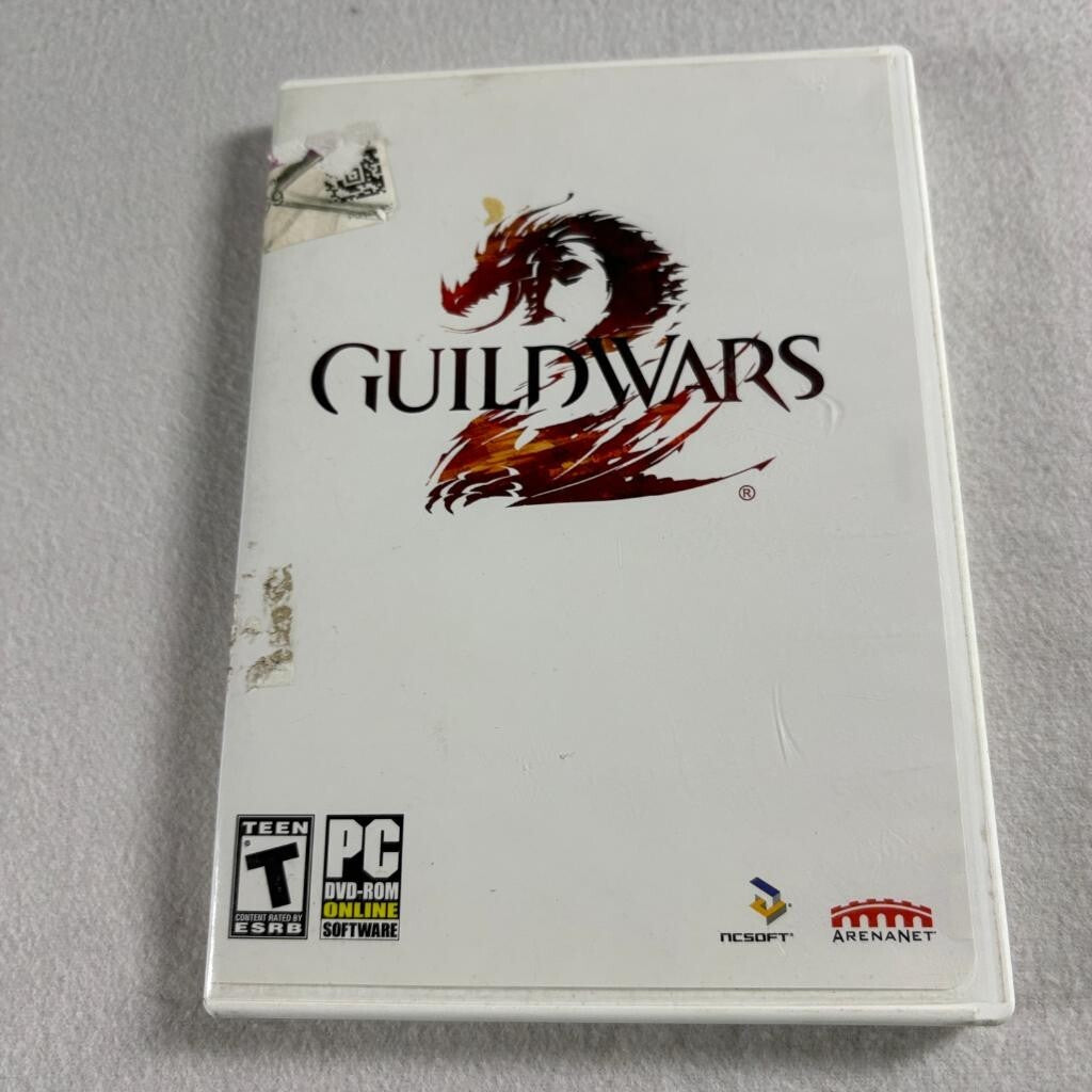 Guild Wars 2 PC Game 2012 Complete with Serial Code Key 2-Disc Set NCSoft