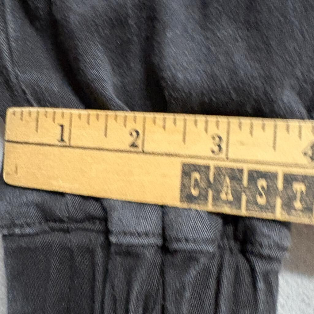 Hot Topic Cargo Jogger Pants Womens XS Black Denim High Rise Stretch Utility