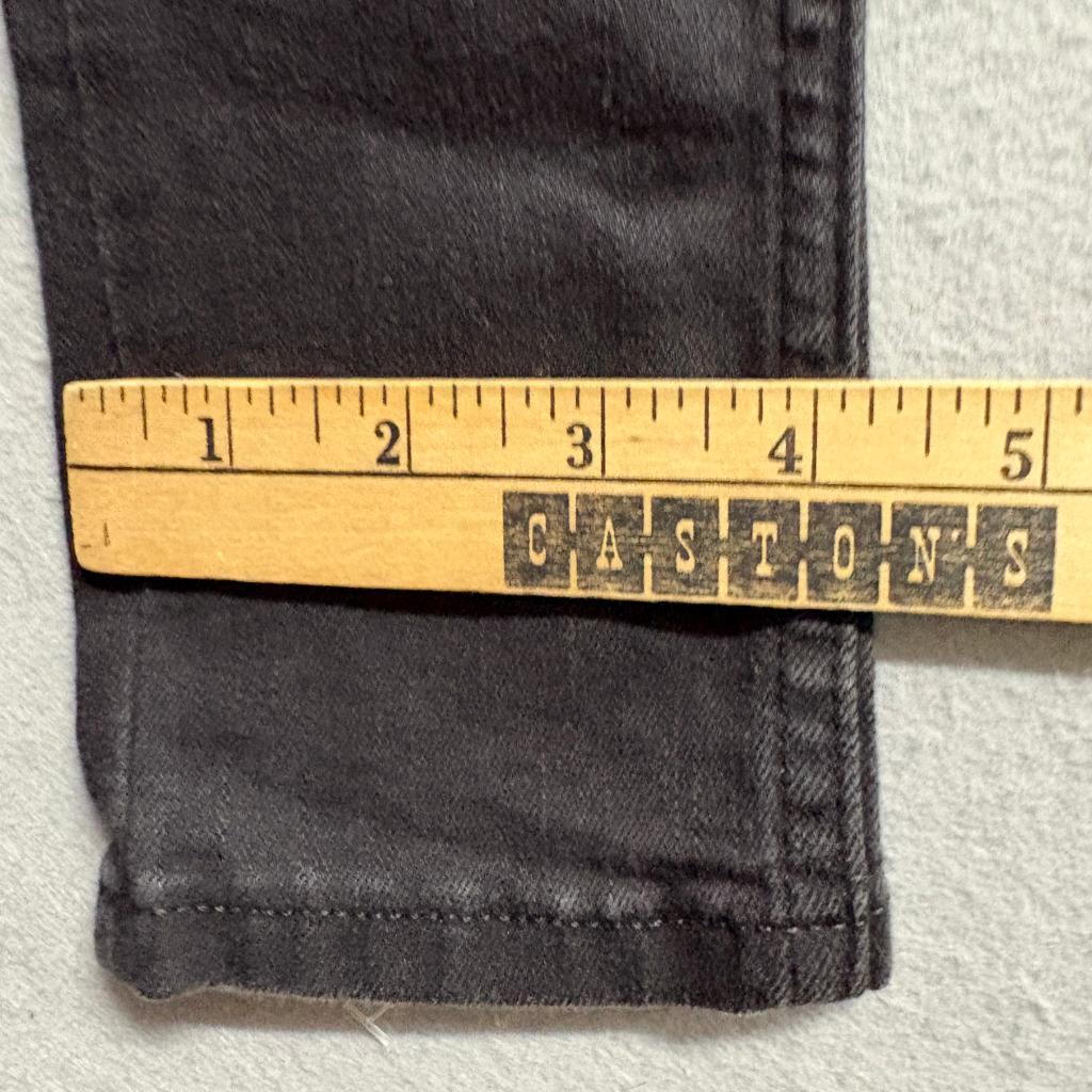 Levis 535 Super Skinny Jeans Womens 27x30 Black Denim Stretch Low Rise