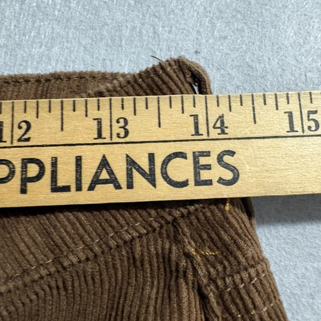 Cotton On Cord Straight Jean Womens Size 6 Brown Corduroy Pants High Rise
