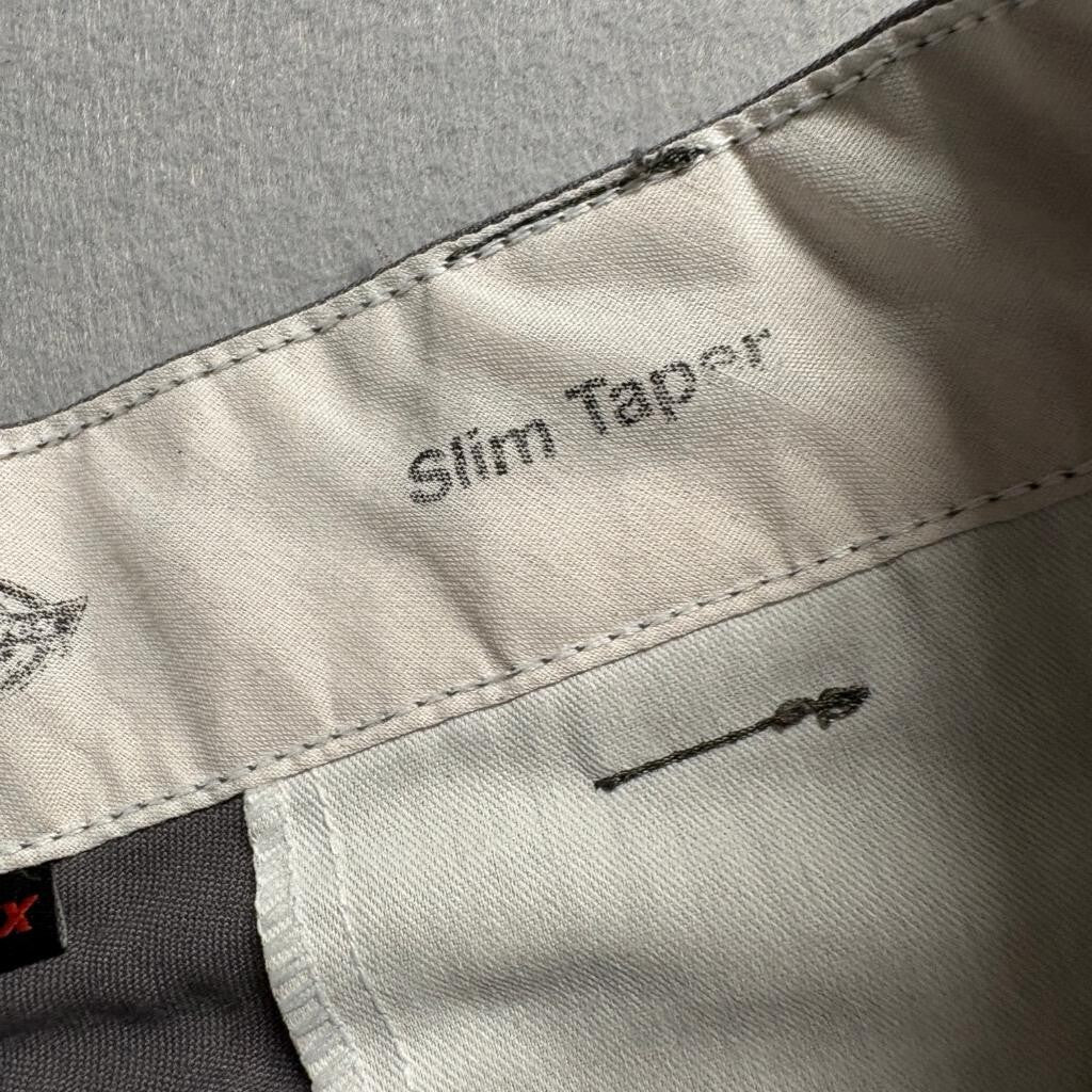Dickies Flex Slim Taper Pants Mens 30x32 Gray Workwear Chino Utility Trousers
