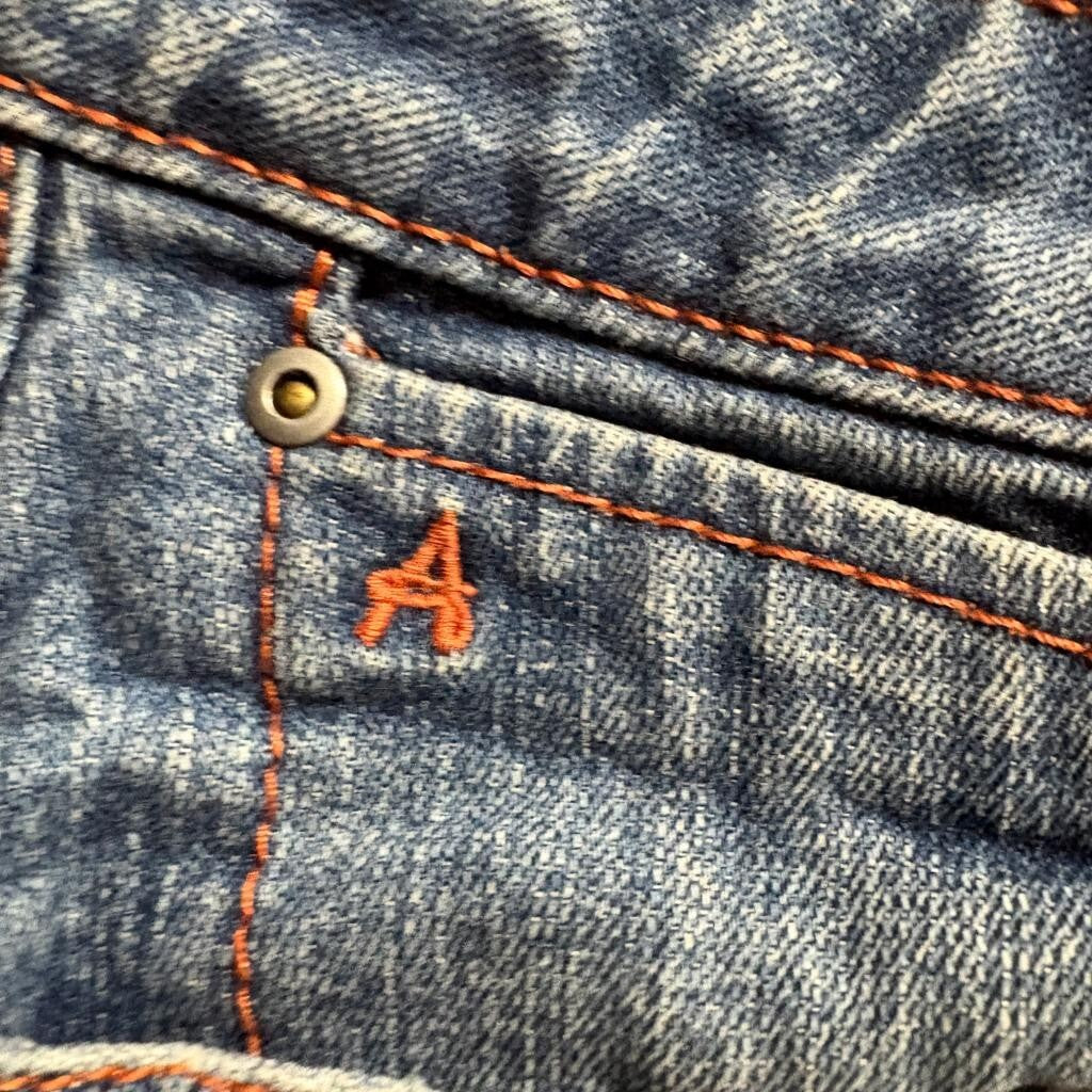 Wrangler Aura Womens Jeans Size 14 Short Rise Blue Denim Bootcut Stretch