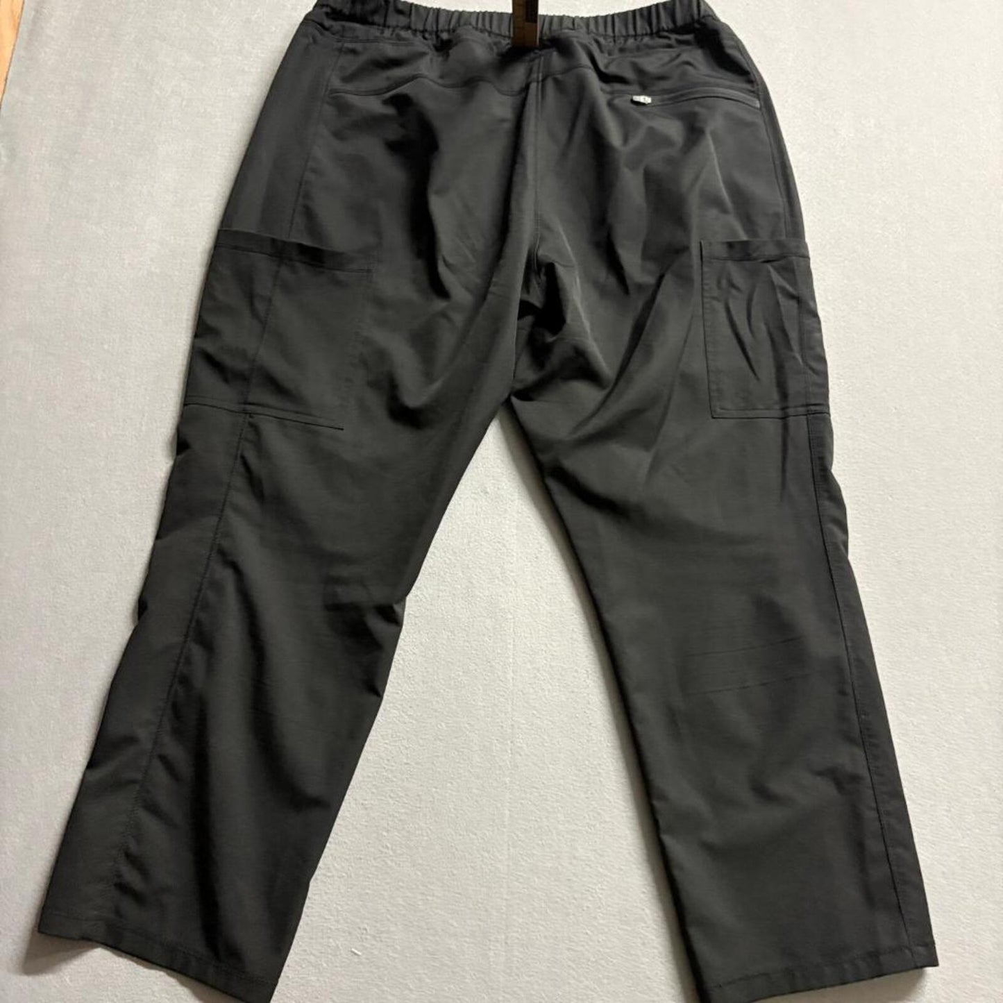 Dickies Dynamix Scrub Pants Womens XL Petite Black Cargo Drawstring DK130P