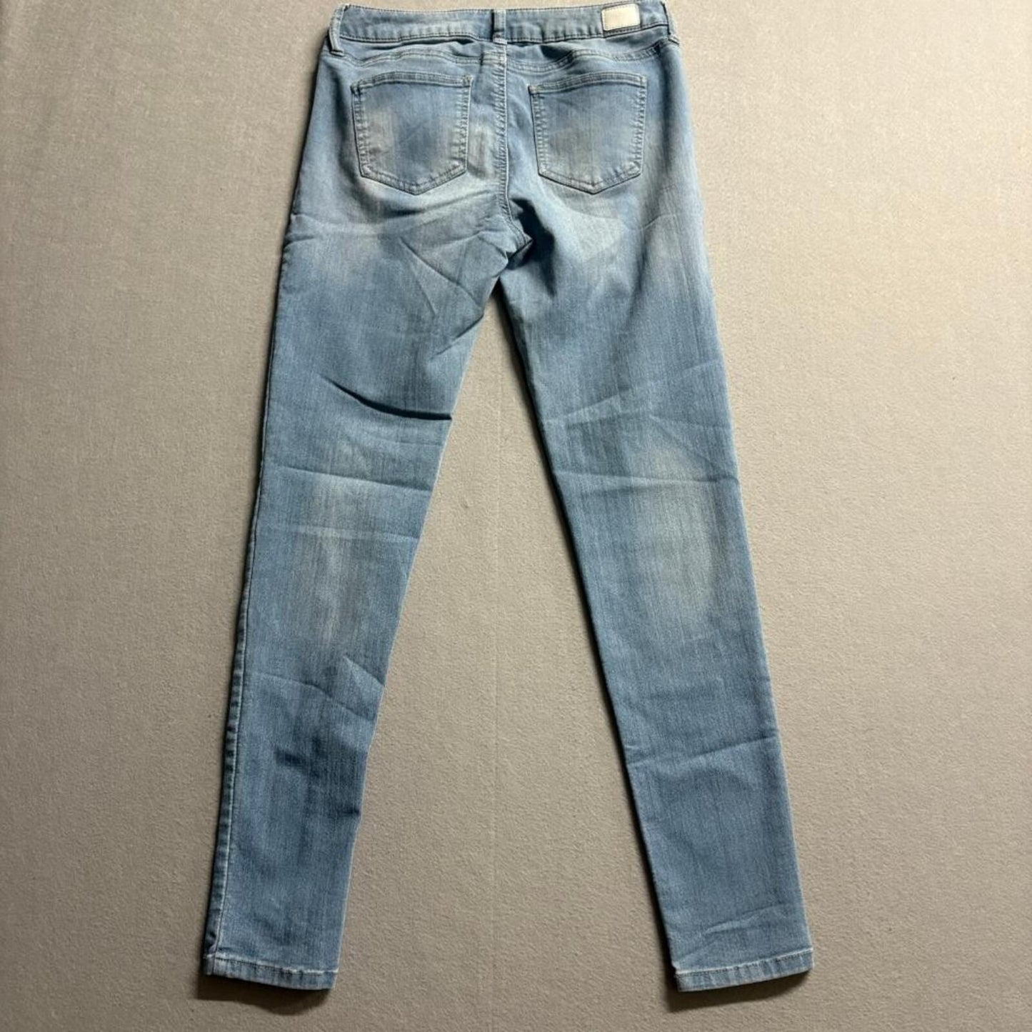 Celebrity Pink Dawson Super Skinny Jeans Womens Size 7 Blue Denim Low Rise