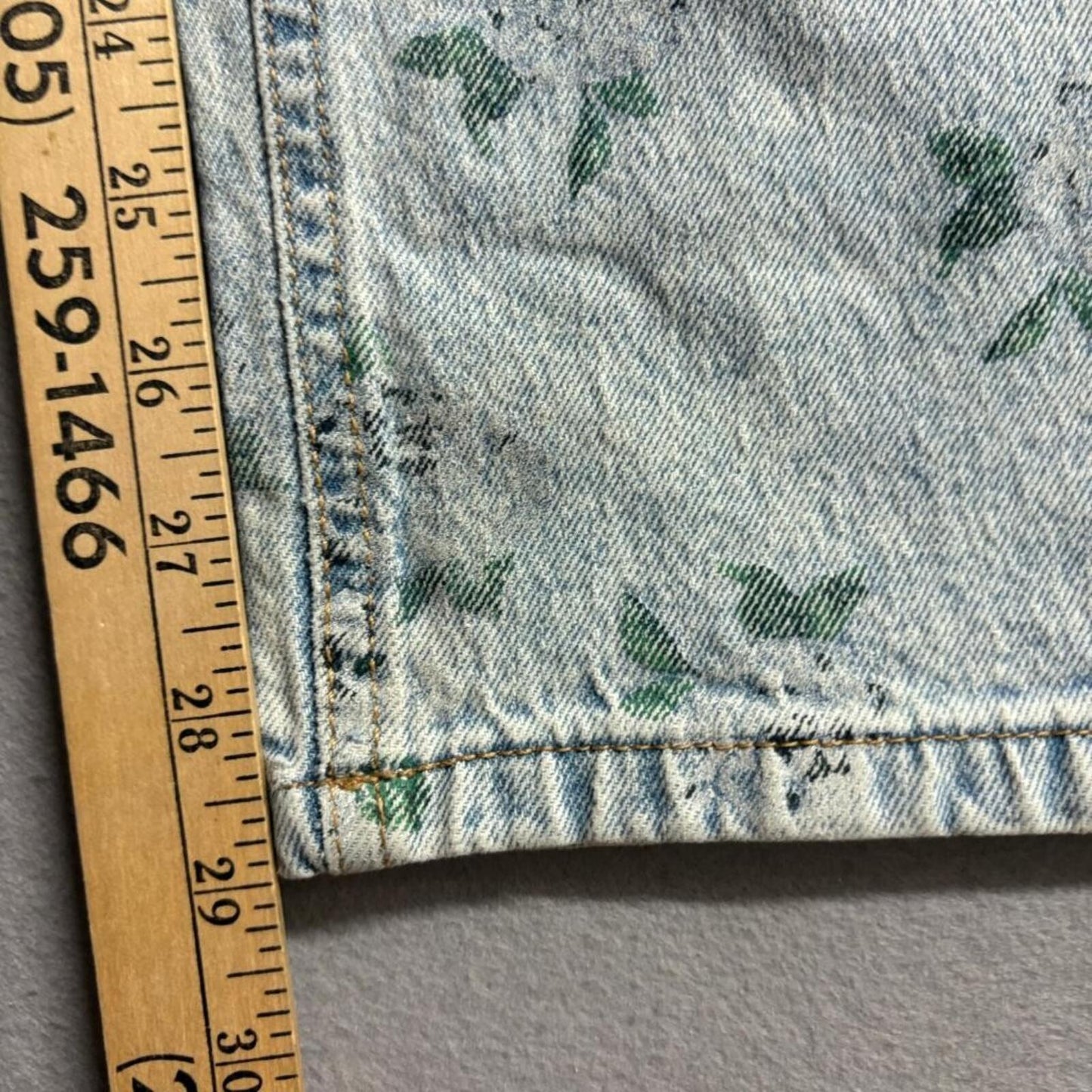 Wild Fable Floral Print Jeans Womens Size 2 Light Wash Denim Straight Leg
