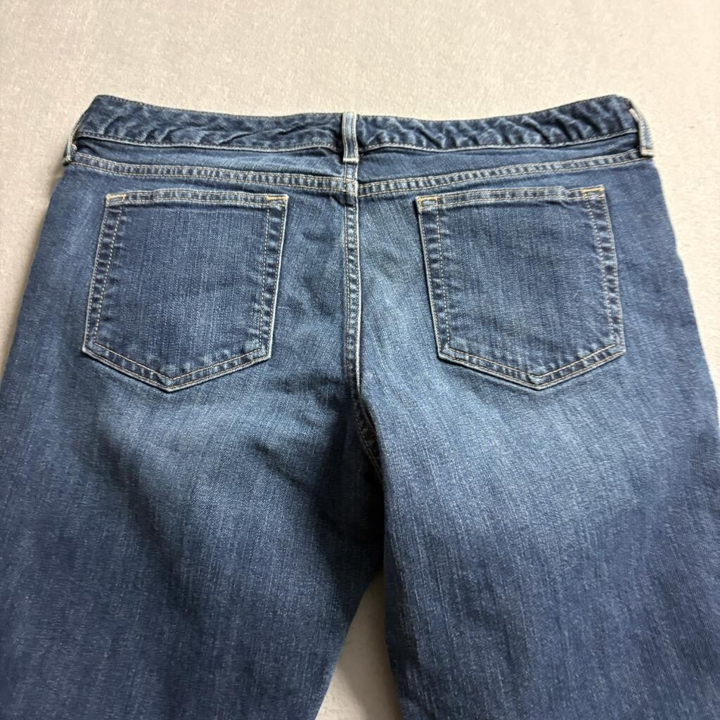 Eddie Bauer Modern Slim Jeans Womens Size 10 Medium Wash Blue Denim Stretch
