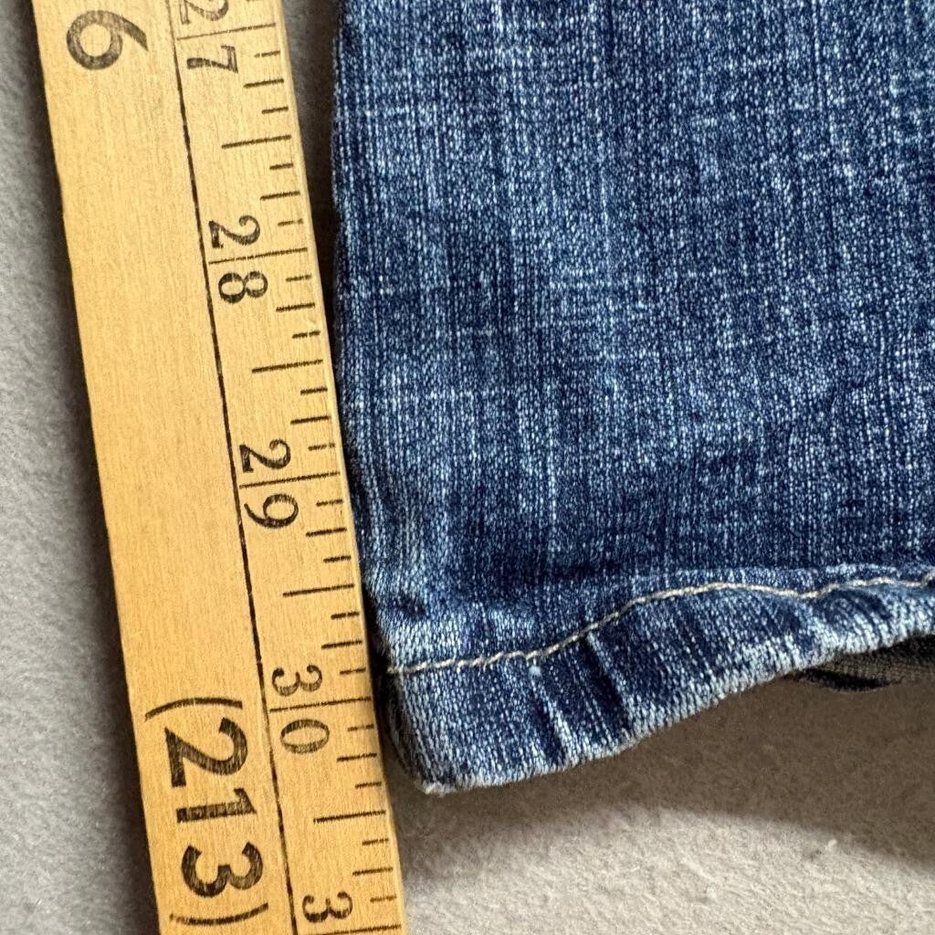 Riders by Lee Mid Rise Bootcut Jeans Womens 16M Blue Denim Stretch