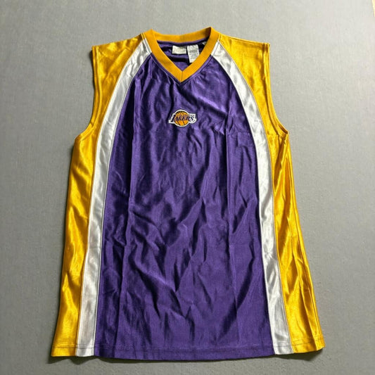 Los Angeles Lakers Active by Knights Athletics Jersey Tank Top Mens L Purple