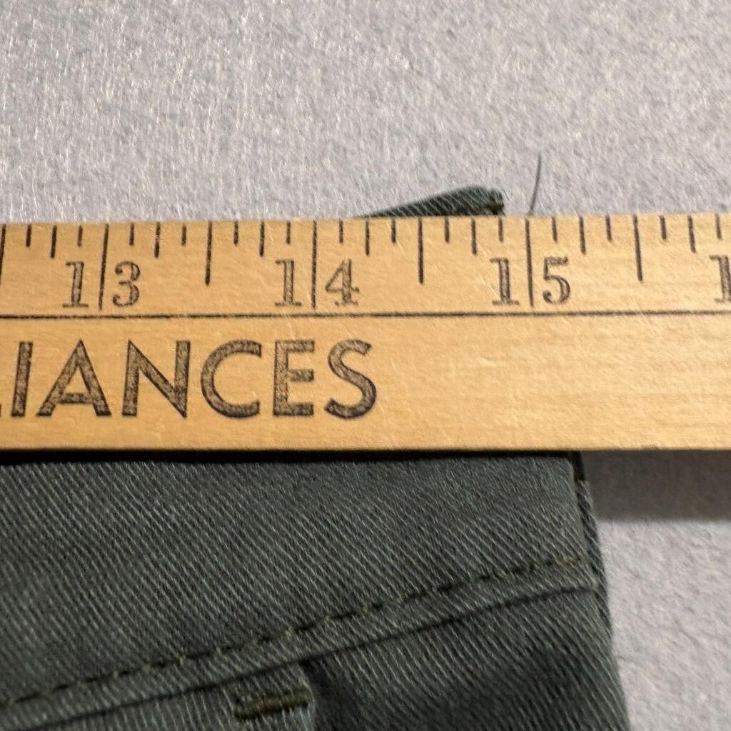 Dickies Flex Slim Taper Pants Mens 29x30 Olive Green Workwear Chino WP150OG