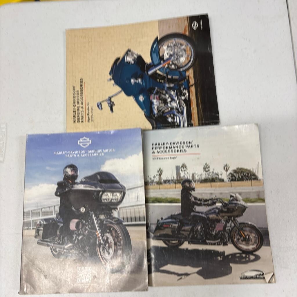 Harley-Davidson Parts and Accessories Catalog Lot 2020 2021 2022 Screamin Eagle