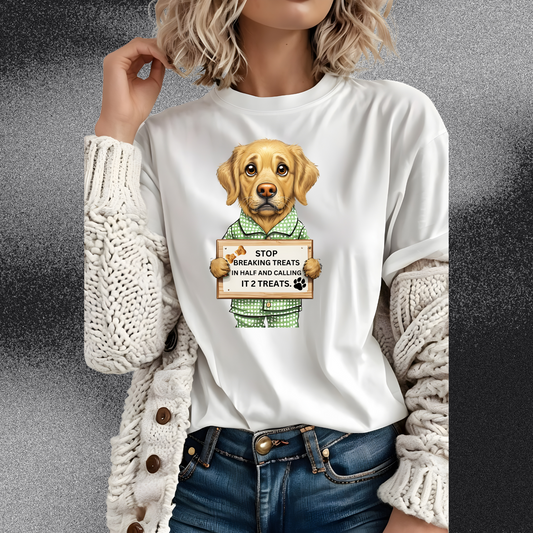 T-Shirt Dog Lover Pet treat Gift For Her