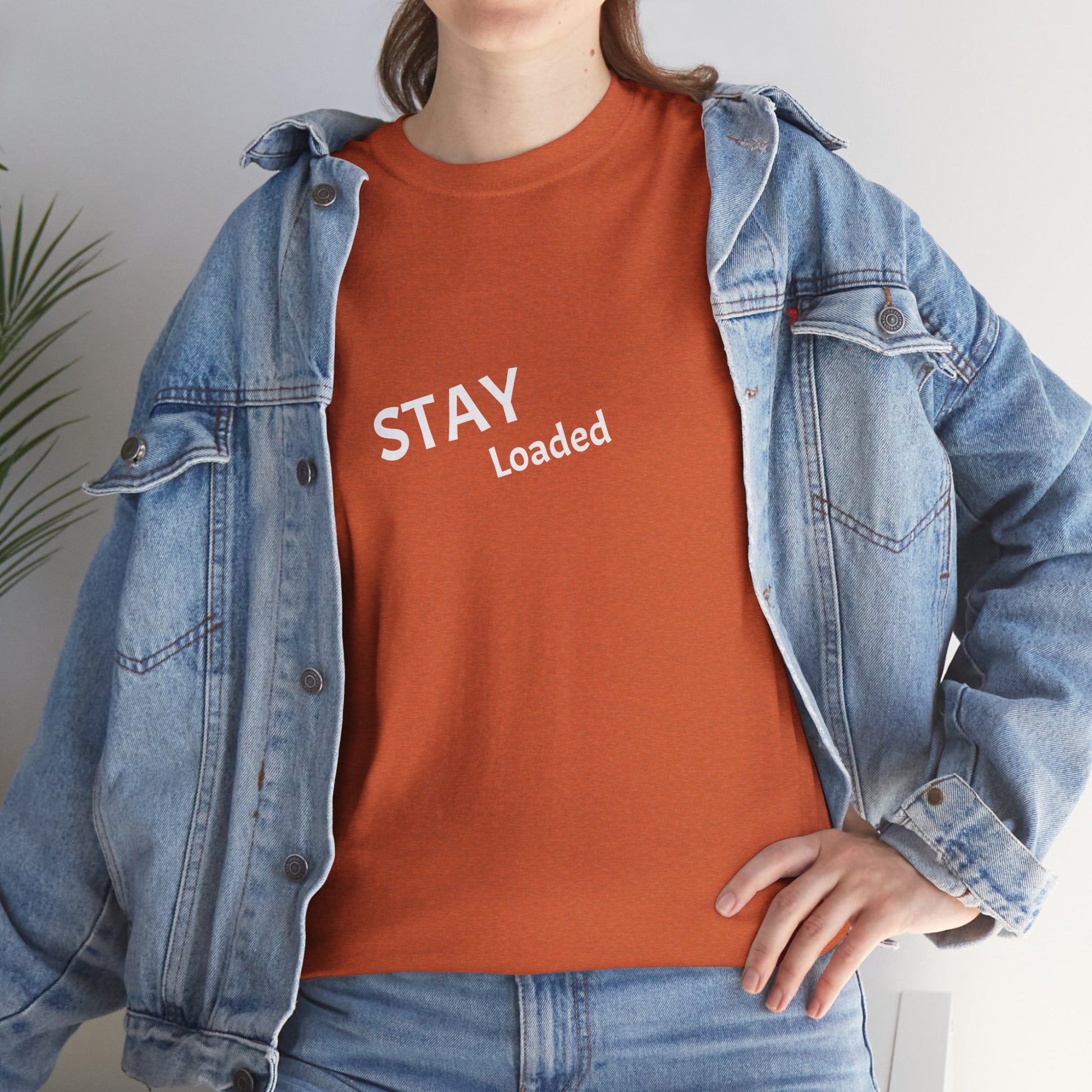 Stay Loaded Unisex Heavy Cotton Tee Printify