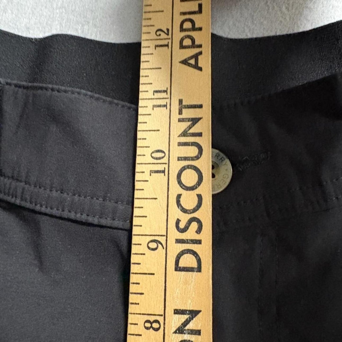 Gerry Womens Hiking Pants Size L Black Nylon Spandex Stretch Outdoor Activewear