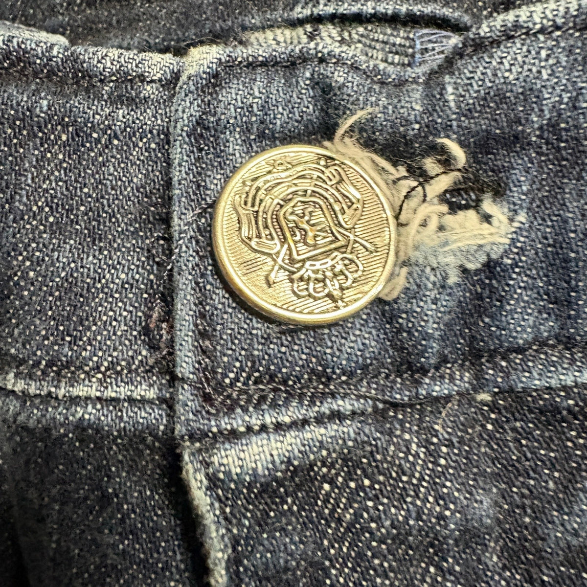 Rock & Republic Bootcut Jeans Womens 10 Blue Denim Embroidered Pocket Stretch