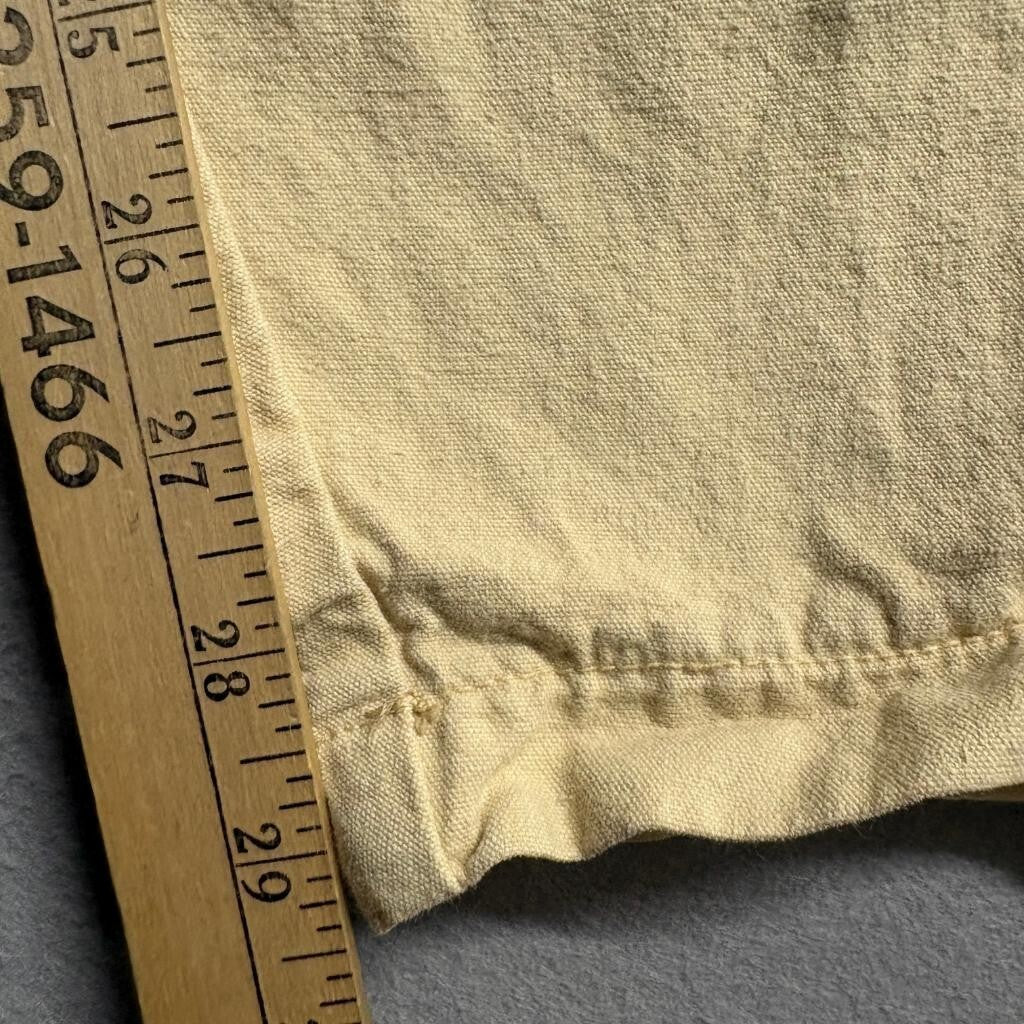 Vintage Takabo Jeans Womens 9 Beige Cotton High Rise Pleated Mom Tapered Leg