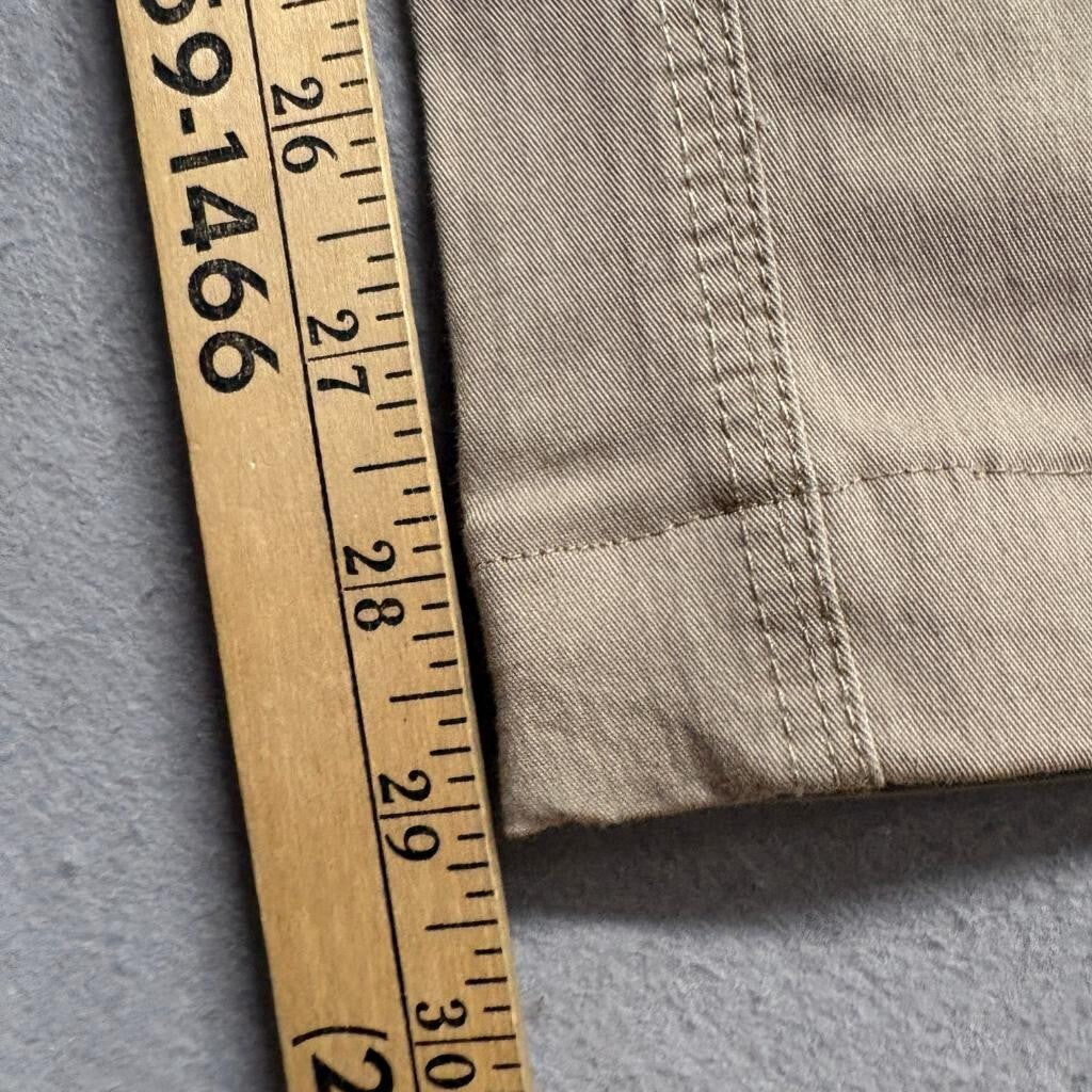 West Marine Harbor Pant Mens 38 Driftwood Khaki Cotton Blend Stretch Chino Pants