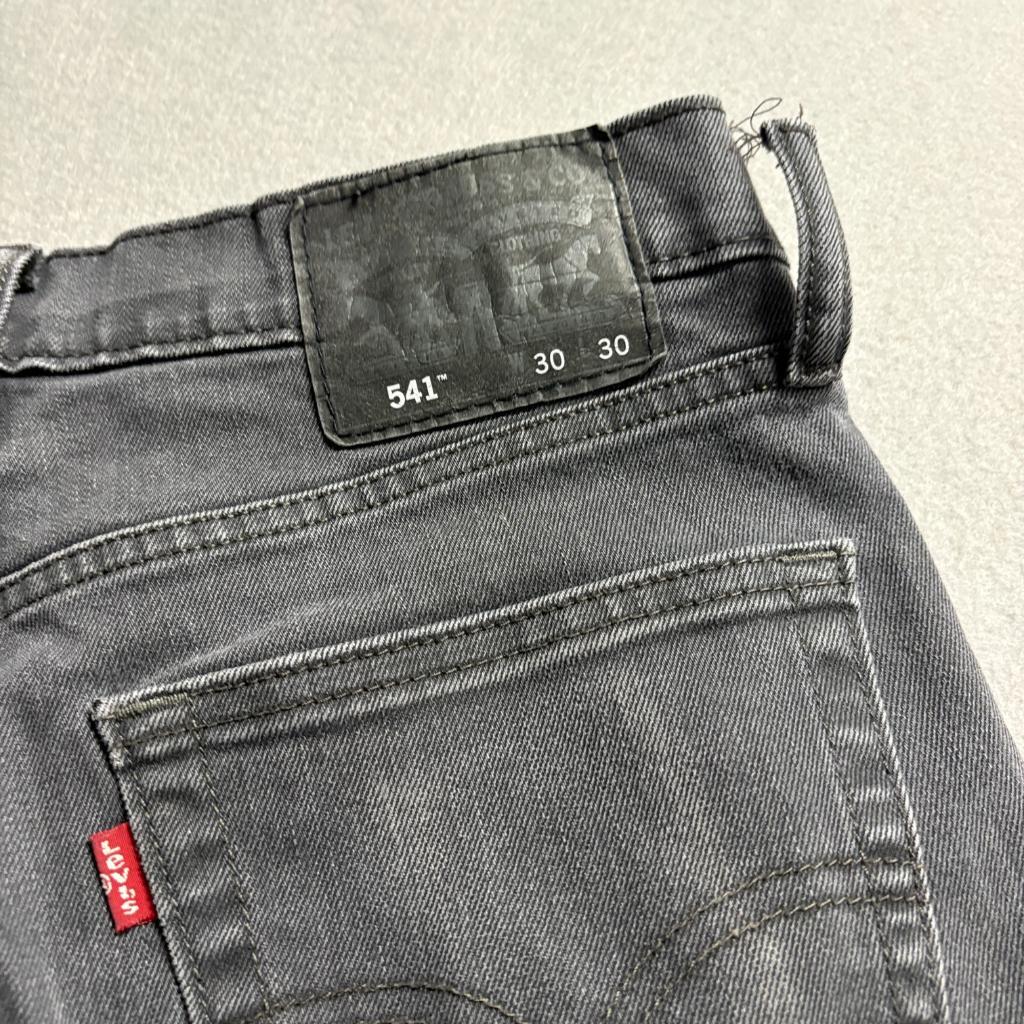 Levi's 511 Slim Fit Jeans Mens 30x30 Gray Denim Stretch Pants