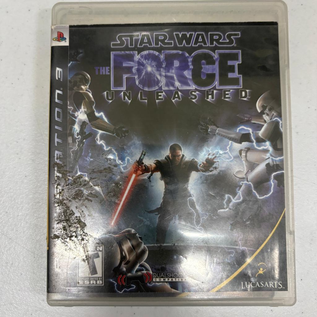 Star Wars The Force Unleashed PS3 Sony PlayStation 3 Game CIB Complete