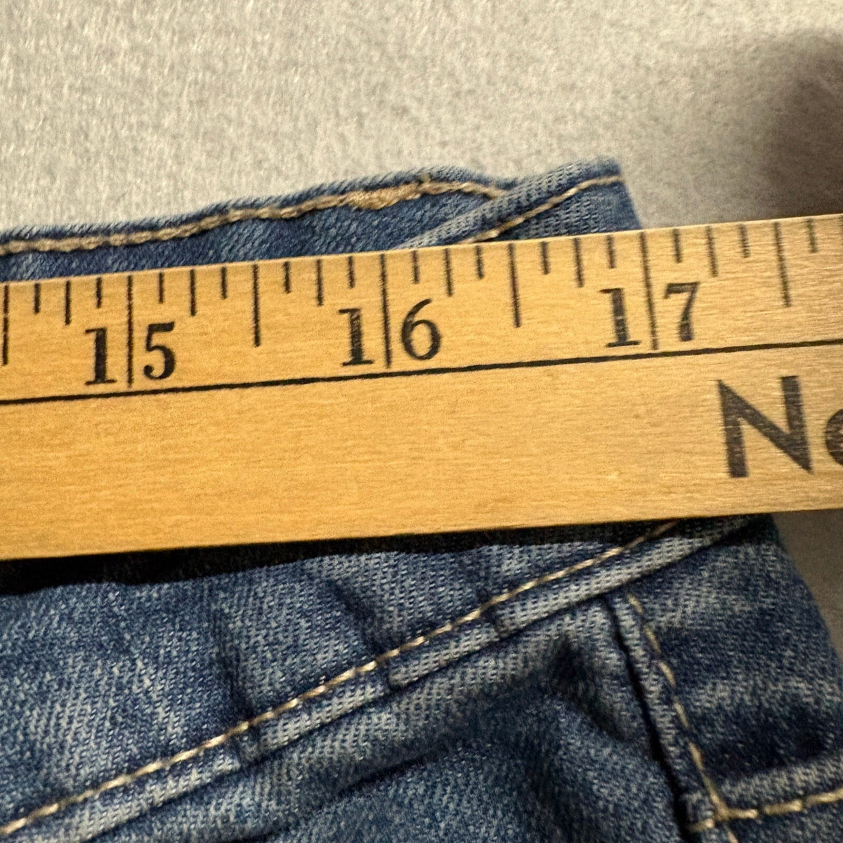 Scott Barber Straight Fit Jeans Mens 34x32 Blue Denim Stretch Pants