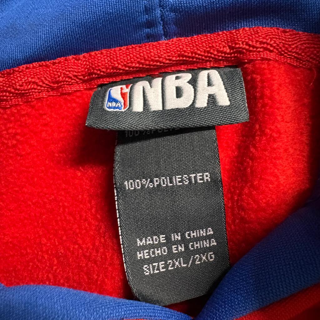 Los Angeles Clippers NBA Hoodie Mens 2XL Red Blue Pullover Sweatshirt NWT