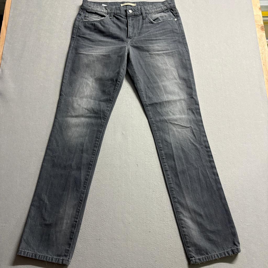 Joe's Jeans The Brixton Mens 33 Gray Straight Leg Denim Jeans Made in Mexico