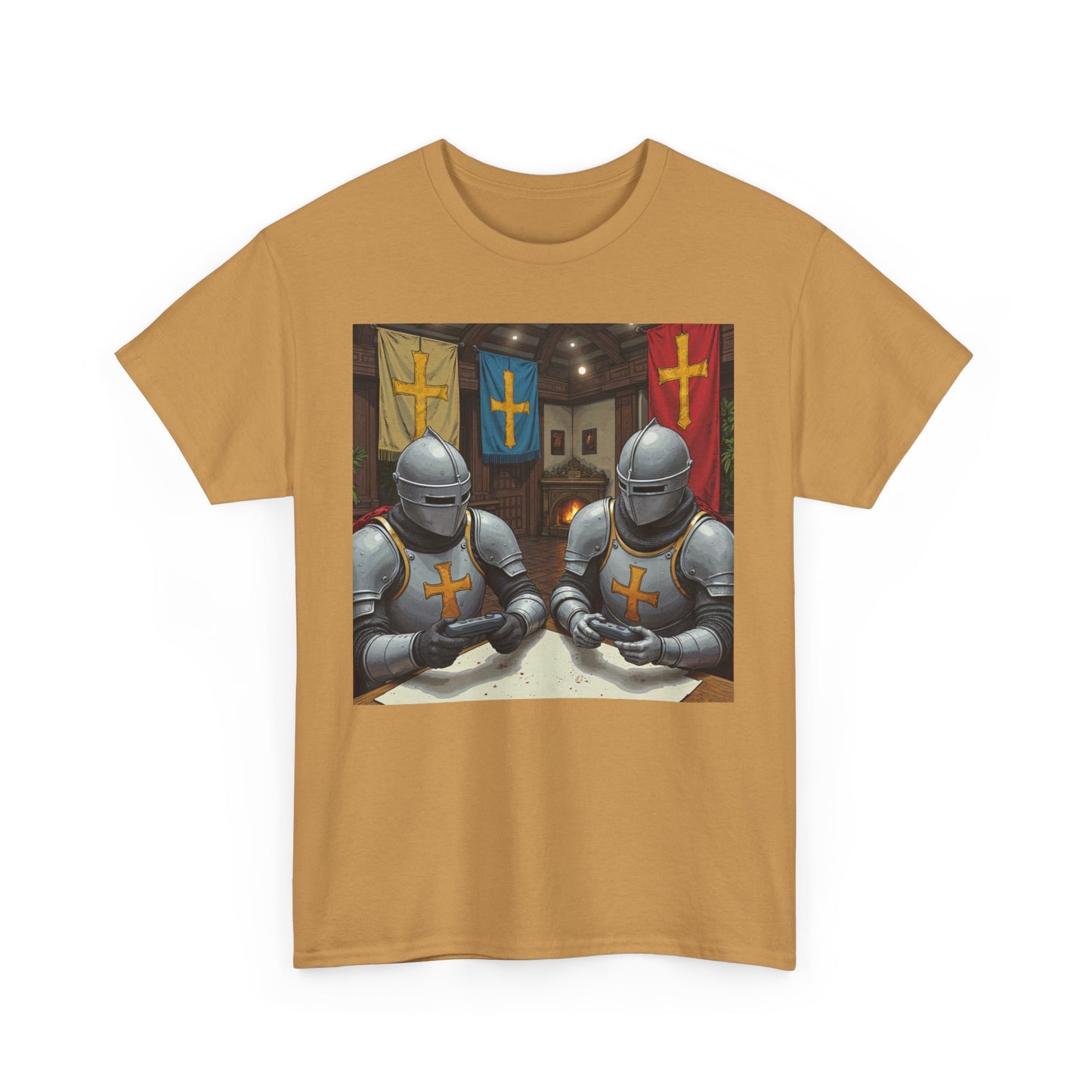 Knights Game Controllers Unisex Heavy Cotton Tee