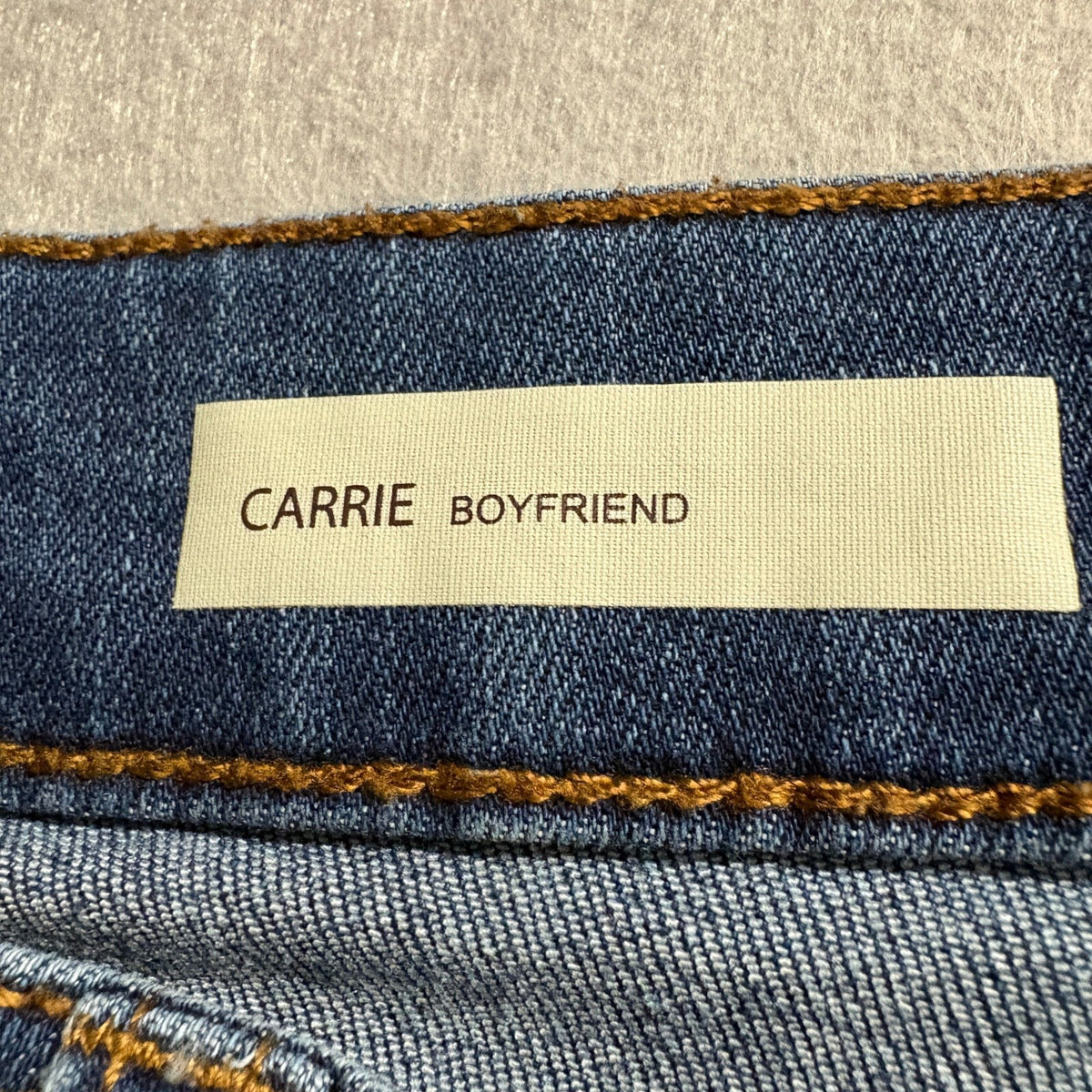 KUT from the Kloth Carrie Boyfriend Jeans Womens 14 Blue Stretch Medium Wash